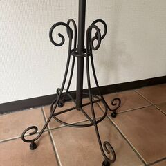 アンティーク　傾斜ラック　ハンガーラックの画像