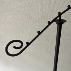 アンティーク　傾斜ラック　ハンガーラックの画像