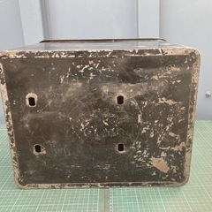 スーパーカブに付いていたビジネスボックス 金属製の画像