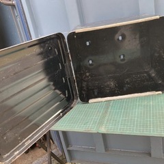 スーパーカブに付いていたビジネスボックス 金属製の画像
