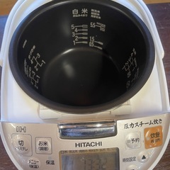 111201日立5.5合炊き炊飯器2019年製の画像