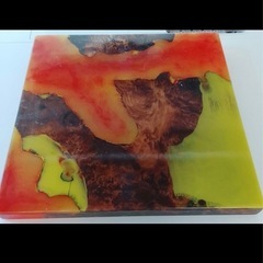 レジンテーブルオリジナル一点物の画像