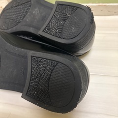 メンズ黒ローファー　25センチ　の画像