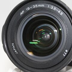 Tokina/AF 19-35mm F3.5-4.5/ミノルタ用/広角ズームレンズ ⑤の画像