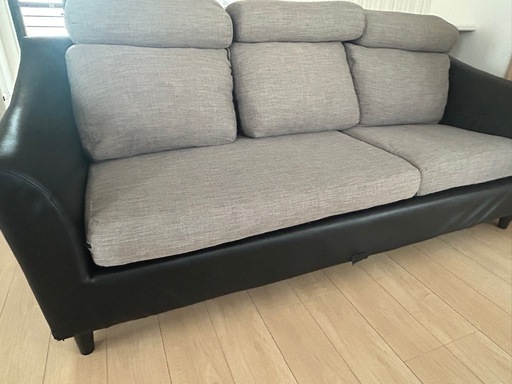 3人掛けソファー🛋(使用感あり) (色々処分👗👠👚) 浦添のソファ《3人