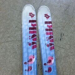 volkl ジュニアスキー 3点セット 140cm Chica ストック付き ホワイト×ブルー フォルクル スキー板 子供用 白×青 札幌市 西区 西野店の画像