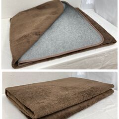 【決まりました】JT622 Panasonic 2畳相当 電気カーペット DC-2NJB2 カバー付き ブラウン ホットカーペット やぐらこたつ使用可能 動作確認済み 現状品 現地引き取りのみの画像