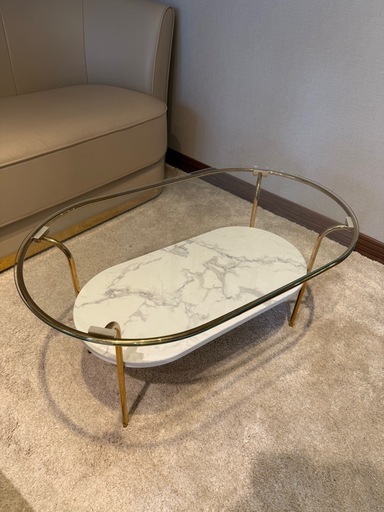 12/22まで】フランフランレガート コーヒーテーブル S ローテーブル