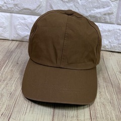 無印良品　 ＵＶカット　撥水　 ブラウン　無地　シンプル　 キャップ　帽子　 男女兼用　ユニセックス　の画像