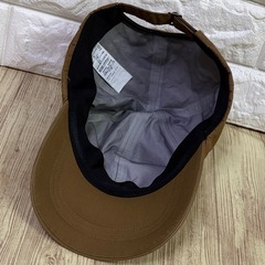 無印良品　 ＵＶカット　撥水　 ブラウン　無地　シンプル　 キャップ　帽子　 男女兼用　ユニセックス　の画像