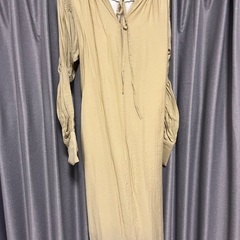 ワンピース　カスタネ　グリーン　ワンピース　ロング　緑　モスグリーンの画像