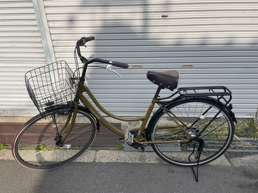 オートライト変速6段自転車