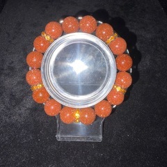 ゴールドサンドストーン12mmブレスレット☪️15.5cmの画像