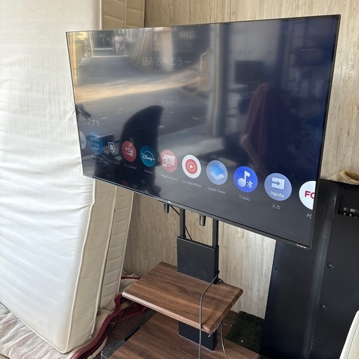 ４K テレビ　50V型 TCL 50P635E Google TV