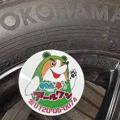 🚗【スタッドレスタイヤ】ヤリス/アクア/フィット14インチアルミホイール付 ⑰【年末まで休まず営業！】の画像