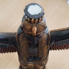 大型/優美】エジプト 神話 翼を持つ女神像 レプリカ H51.5cm イシス風 欠損箇所ありの画像