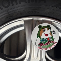 🚗【スタッドレスタイヤ】ヤリス/アクア/フィット14インチアルミホイール付 ⑱【年末まで休まず営業！】の画像