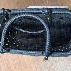 【リサイクルショップどりーむ天保山店】NO.5123　籐バッグ　の画像