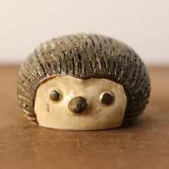 北欧ヴィンテージ SOHOLM スーホルム 陶器製 置物 ハリネズミ デンマークの画像