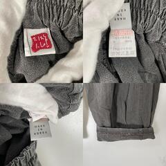 ノーブランド  パンツ グレー レディース【古着】【中古】の画像