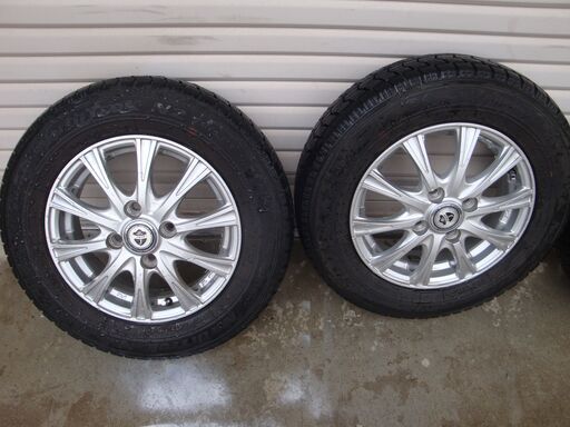 スタッドレス4本145／80R13アルミホイ－ル美品 (wild_zizyi