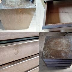 小引き出し 小物収納 5段 木製　/UJｰ1387 2Fの画像