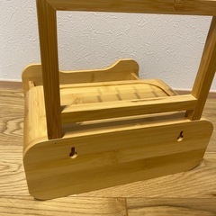 鍵置き 玄関 アクセサリースタンド メガネスタンド 眼鏡収納 鍵ホルダー 木製 鍵収納 小物入れ おしゃれ キーフック 玄関収納 インテリアの画像