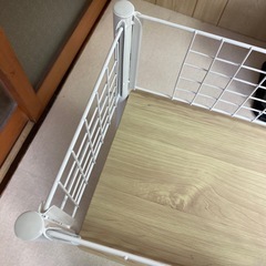 キャスター付き収納棚　シェルフの画像