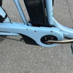 パナソニック 電動自転車 ギュット・アニーズ・DX 内装3段 マットブルーグレー　219の画像