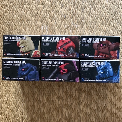 GUNDAM CONVERGE 45TH 6個セット！