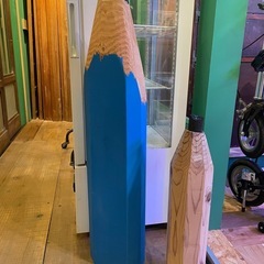 えんぴつ型木製オブジェ(消臭効果あり)の画像