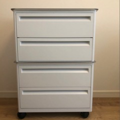 タッパーウエア　引き出し式システム収納ケースの画像