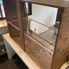 DIY ショーケース　商品棚　アクリル板としてもの画像