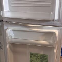 冷凍冷蔵庫　YAMADA　2017年製　YRZ-C09B1　90Lの画像