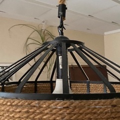 アイアン　照明の画像