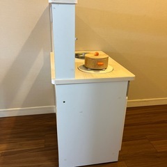 おままごと　木製キッチン台　お店屋さんごっこ
の画像
