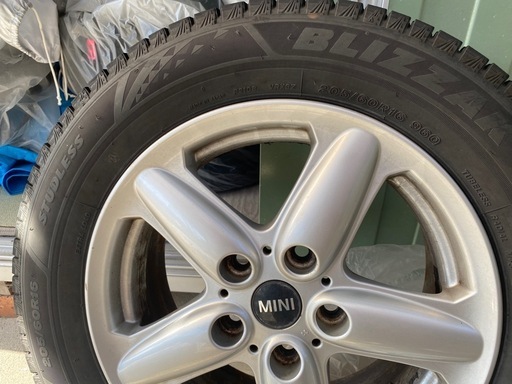 Ｍini 純正ホイール　中古冬用タイヤ