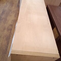 ★リユースのサカイ水戸店★  フリーラック ベージュ H88×D24×W66.5 クリーニング済み MT6522の画像