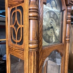 置き時計　Sligh製のグランドファーザークロック　動作未確認の画像