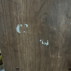 ダークウッド調の棚 2つセットの画像