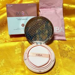 【詰替リフィルつき】MIBA イオンカルシウムファンデーション ダブルクッションRXの画像