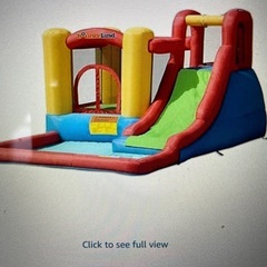 エアー遊具 滑り台 プール 室内 大型遊具 トランポリン 室内滑り台 大型 水遊び エア遊具 室内遊具の画像