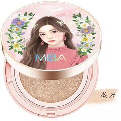 【詰替リフィルつき】MIBA イオンカルシウムファンデーション ダブルクッションRXの画像