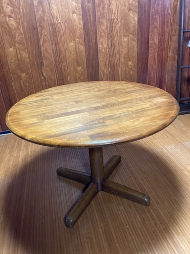 karimoku 木製 円形サイドテーブル KARIMOKU カリモク 木製円形テーブル天板100cm 丸テーブル サイド