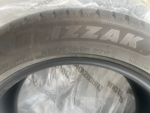 早い者勝ち ブリヂストン235 50R18