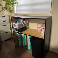 【DIY】収納棚(マットブラック)の画像