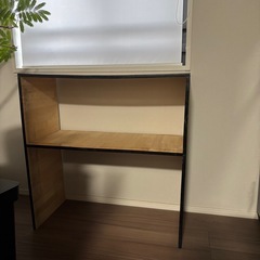 【DIY】収納棚(マットブラック)の画像