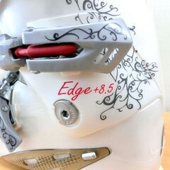 25cm 297mm■HEAD ヘッド レディーススキーブーツ Edge +8.5 パールホワイト系 スキー靴 札幌 西区 西野店の画像