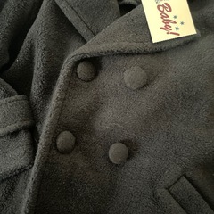 タグ付き新品　90サイズ　ウール　コート　ベビー服の画像