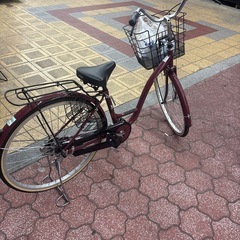 超美品　通勤通学　シティーバイク　自転車　26インチ　の画像